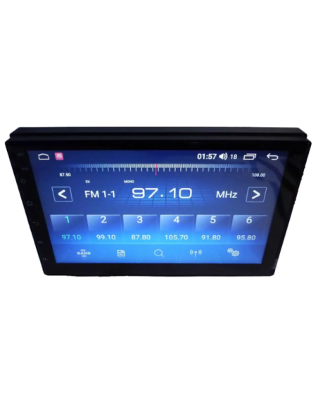 Autoradio 2 DIN 7" Touch Android Auto, Apple CarPlay, android 13