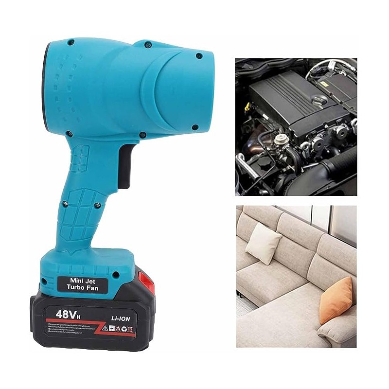 Soffiatore con 2 Batterie 4Ah e Caricabatterie...