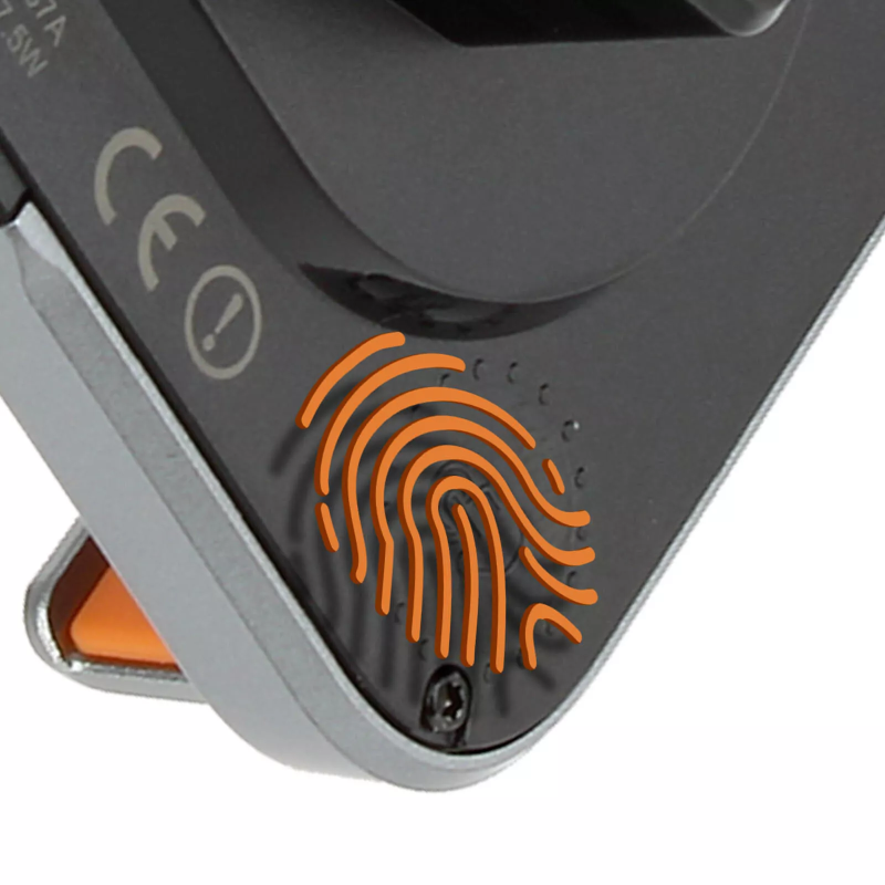 Supporto auto con caricabatterie a induzione QI...