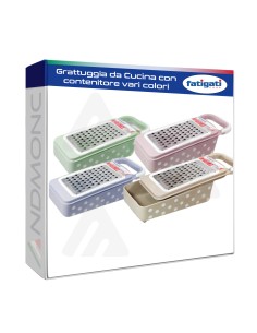 Grattuggia da Cucina con contenitore vari colori