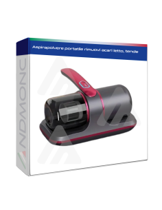 Aspirapolvere portatile rimuovi acari letto, tende