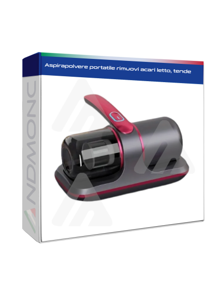 Aspirapolvere portatile rimuovi acari letto, tende