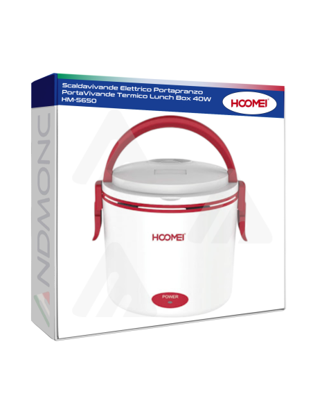 Scaldavivande Elettrico Portapranzo PortaVivande Termico Lunch Box 40W HM-5650