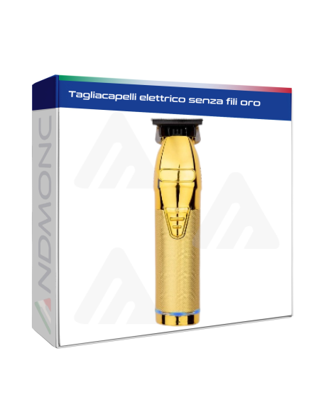 Tagliacapelli elettrico senza fili oro