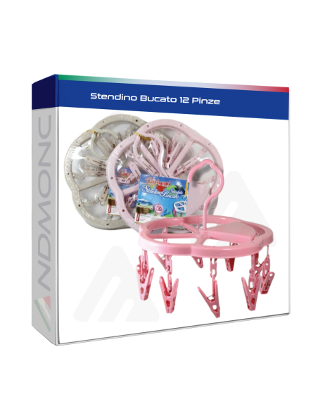 Stendino Bucato 12 Pinze
