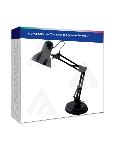Lampada da Tavolo pieghevole E27