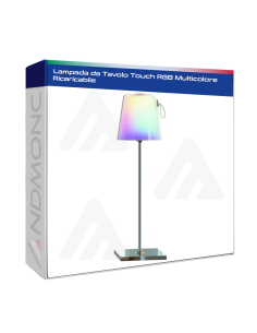 Lampada da Tavolo Touch RGB Multicolore Ricaricabile