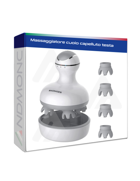 Massaggiatore cuoio capelluto testa
