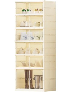 Porta Scarpe scarpiera da 6 Piani 44cmx35cmx118.5cm 2