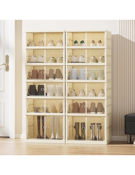 Porta Scarpe scarpiera da 6 Piani 44cmx35cmx118.5cm