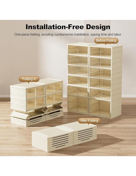 Porta Scarpe scarpiera da 6 Piani 44cmx35cmx118.5cm