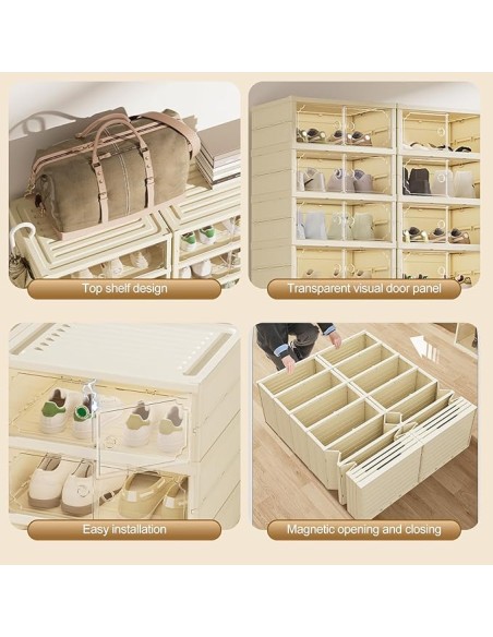 Porta Scarpe scarpiera da 6 Piani 44cmx35cmx118.5cm