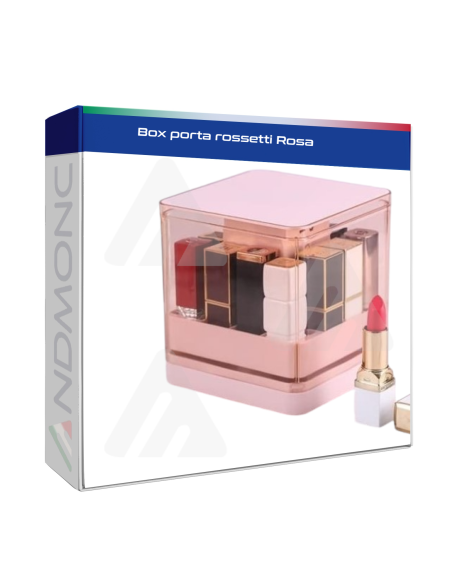 Box porta rossetti Rosa