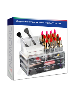 Organizer Trasparente Porta Trucco