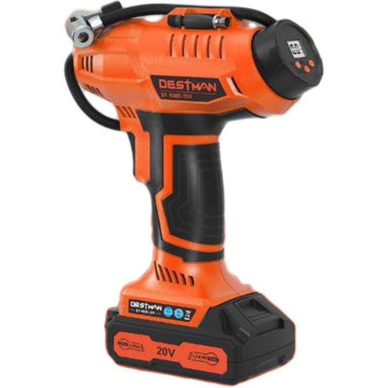 Compressore Pneumatici Gonfiatore Cordless Destman