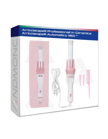 Arricciacapelli Professionali In Ceramica Arricciacapelli Automatico 360 °