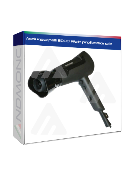 Asciugacapelli 2000 Watt professionale