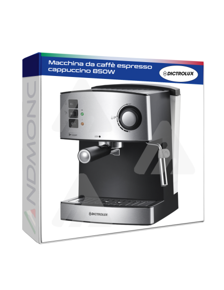 Macchina da caffè espresso cappuccino 850W