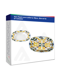 Set Piatti porcellana 18pz. Bavaria art.20210