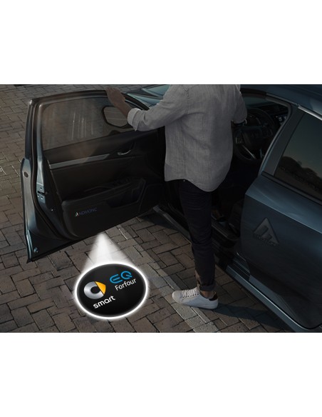 Luci sottoporta  Smart EQ Forfour kit Carbonio