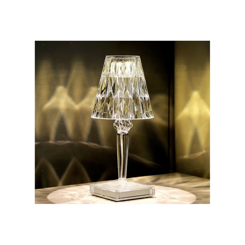 10 pezzi Lampada Tavolo diamantata ricaricabile...