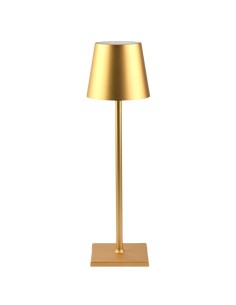 2 pezzi Lampada da tavolo LED touch Oro 2