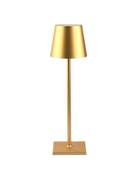 10 pezzi Lampada da tavolo LED touch Oro