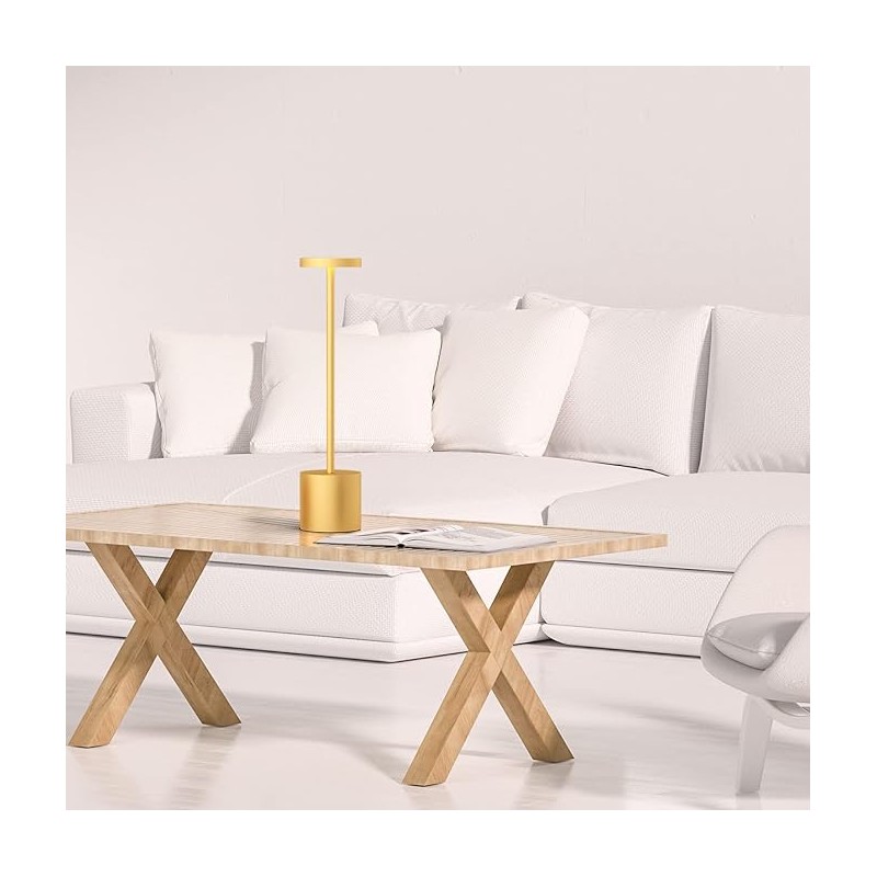 10 Pezzi Lampada da tavolo a LED wireless...