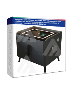 Tavolino con altoparlante Bluetooth , comodino...