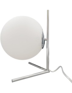 Lampada da Tavolo a sospensione Argento in metallo con... 2