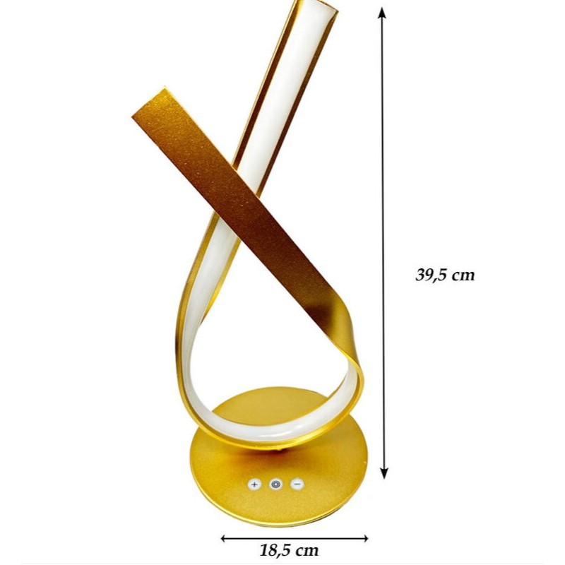 Lampada da Tavolo luce Calda e Fredda ORO