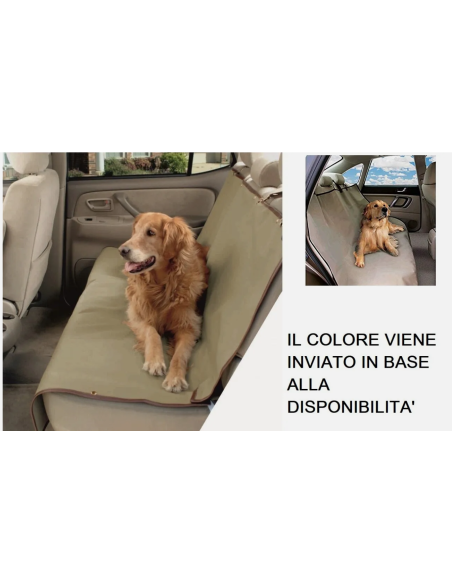 Telo per Auto impermeabile cani e gatti coprisedile Universale