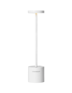 Lampada Led da tavolo senza filo bianco opaco Sotylia 2