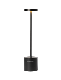 Lampada Led da tavolo senza filo nero opaco Sotylia 2