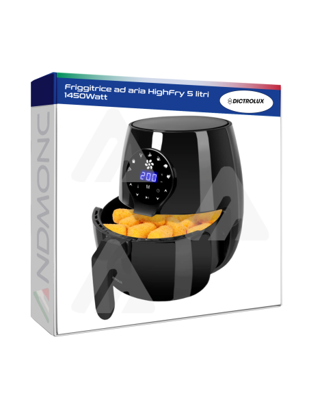 Friggitrice ad aria HighFry 5 litri 1450Watt