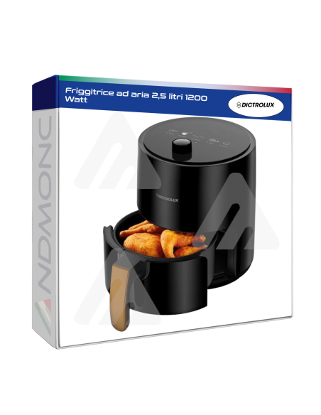 Friggitrice ad aria 2,5 litri 1200 Watt