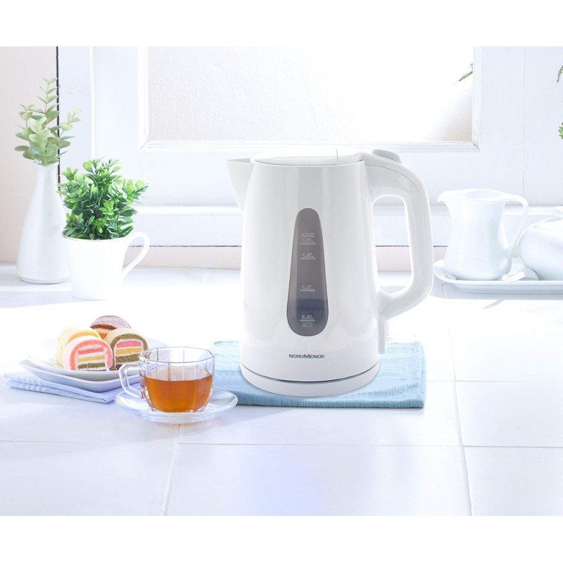 Nordmende Kuma Bollitore, 2200 W, Plastica, Bianco