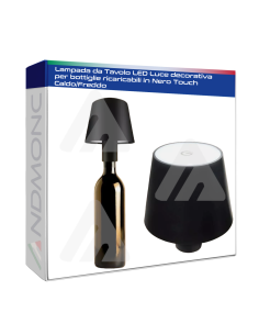 Lampada da Tavolo LED Luce decorativa per bottiglie...