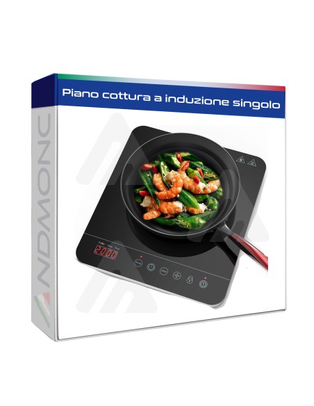 Piano cottura a induzione singolo