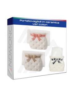 Portatovaglioli in ceramica vari colori
