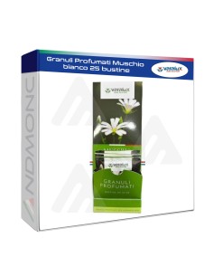 Granuli Profumati Muschio bianco 25 bustine