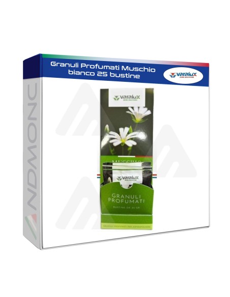 Granuli Profumati Muschio bianco 25 bustine