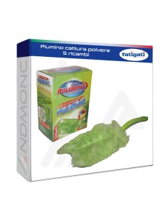 Piumino cattura polvere 5 ricambi