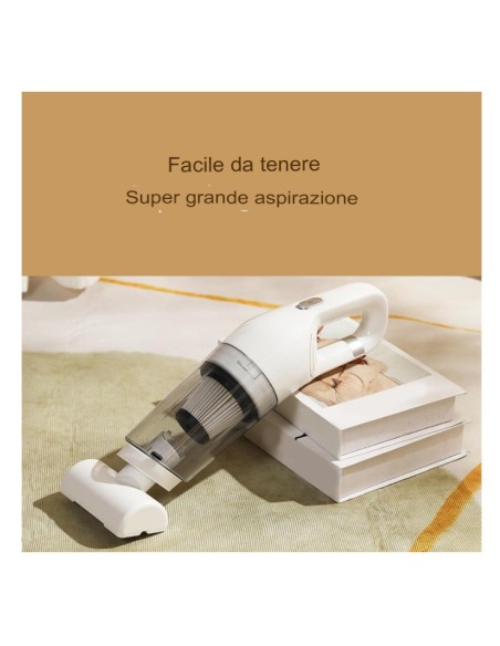 Aspirapolvere Scopa Elettrica Senza Fili Senza Sacco Ricaricabile Casa