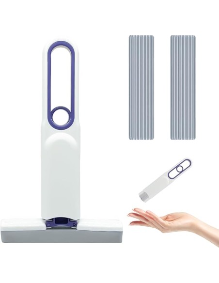 Mini MOP Mocio tira acqua Portatile per Auto Finestre Pavimenti