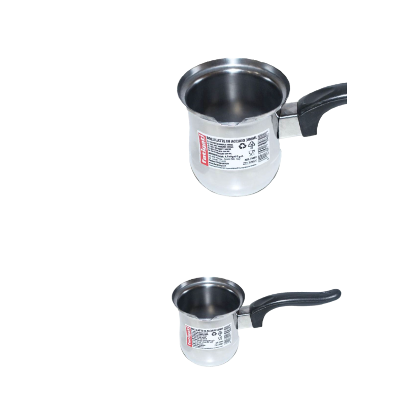 Bollitore bollilatte in acciaio 300 ML