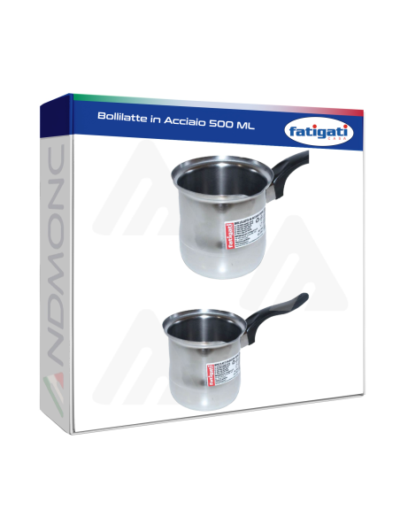 Bollitore bollilatte in acciaio 500 ML