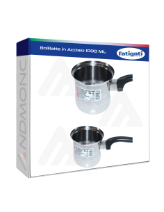 Bollitore bollilatte in acciaio 1000 ML
