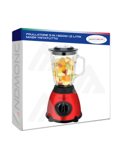 Frullatore 3 IN 1 800W 1,5 Litri MIXER TRITATUTTO