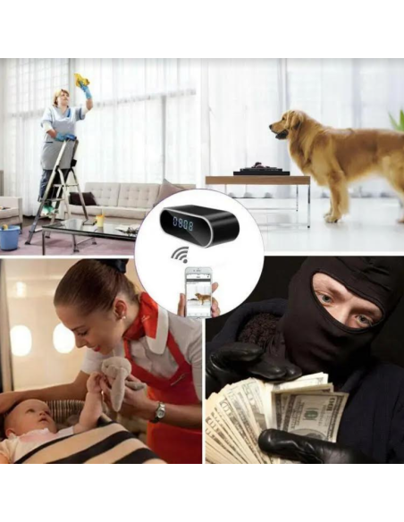 Sveglia telecamera wifi audio video